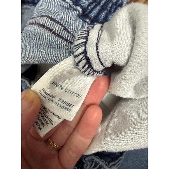 Vintage LL Bean Original Relaxed Fit Faded Jeans Sz 8 Pet - Picture 3 of 4